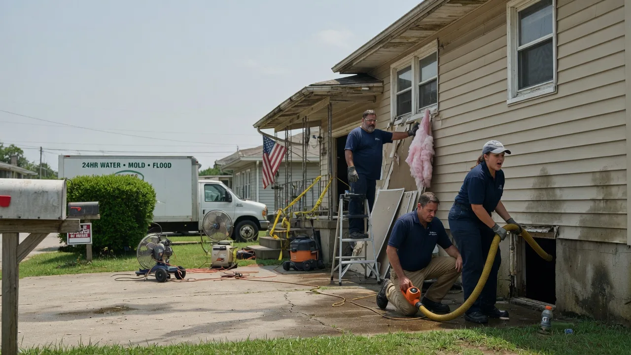 Water Damage Repair in Knoxville, IA near me